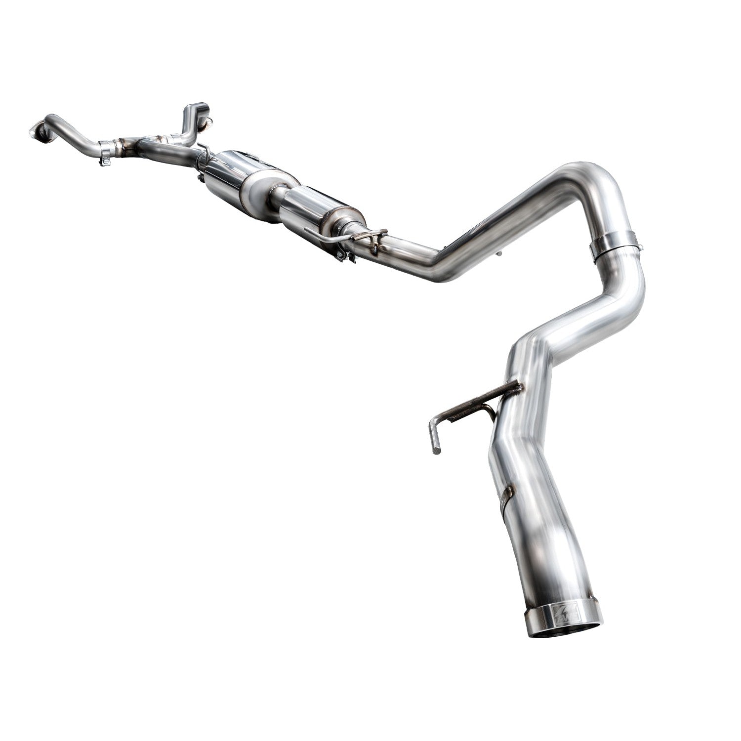 AWE Tuning 0FG Exhaust w/Dual Chrome Silver Tips for 2022+ 3rd Gen Toyota Tundra