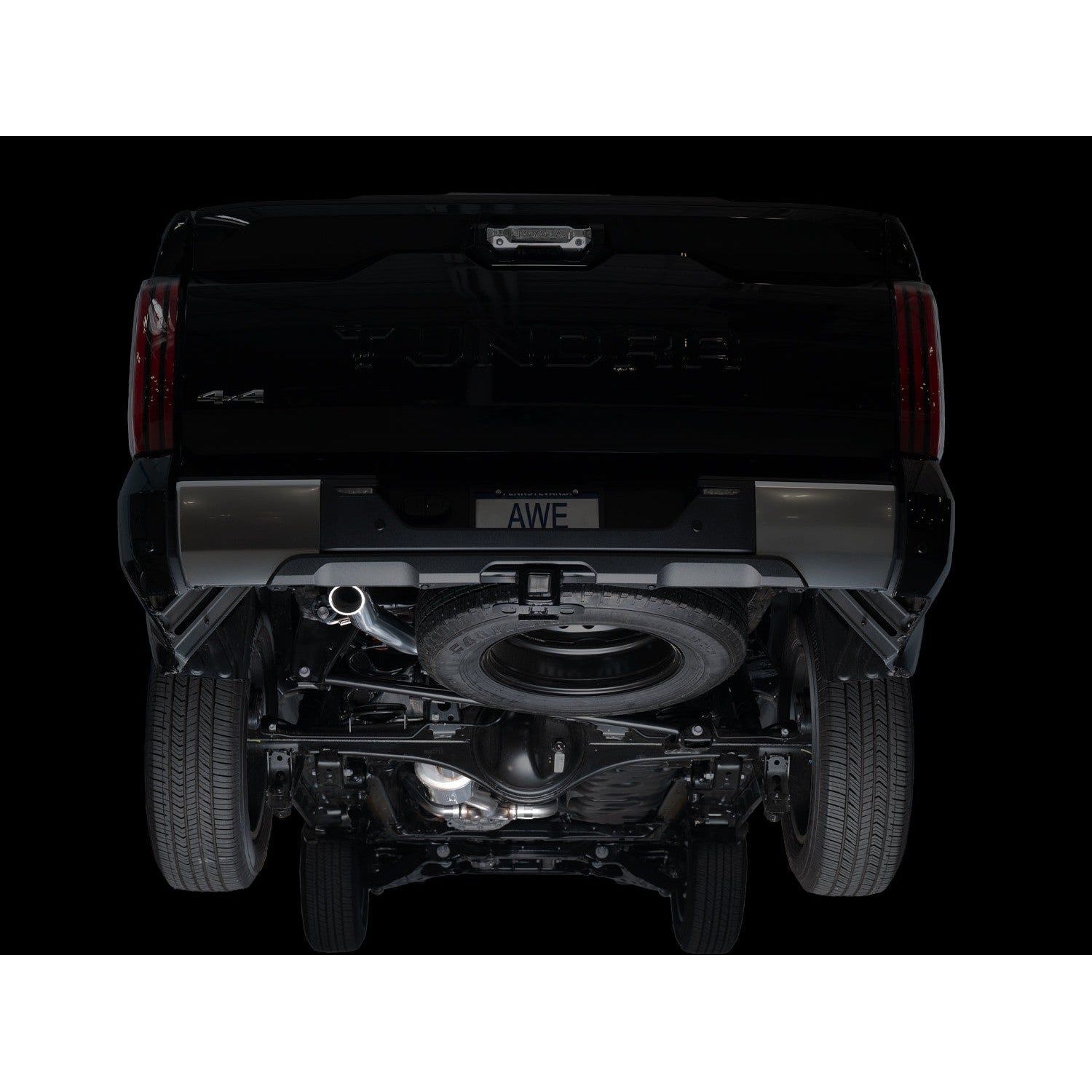 AWE Tuning 0FG Exhaust for 2022+ 3rd Gen Toyota Tundra - BashGuard Only