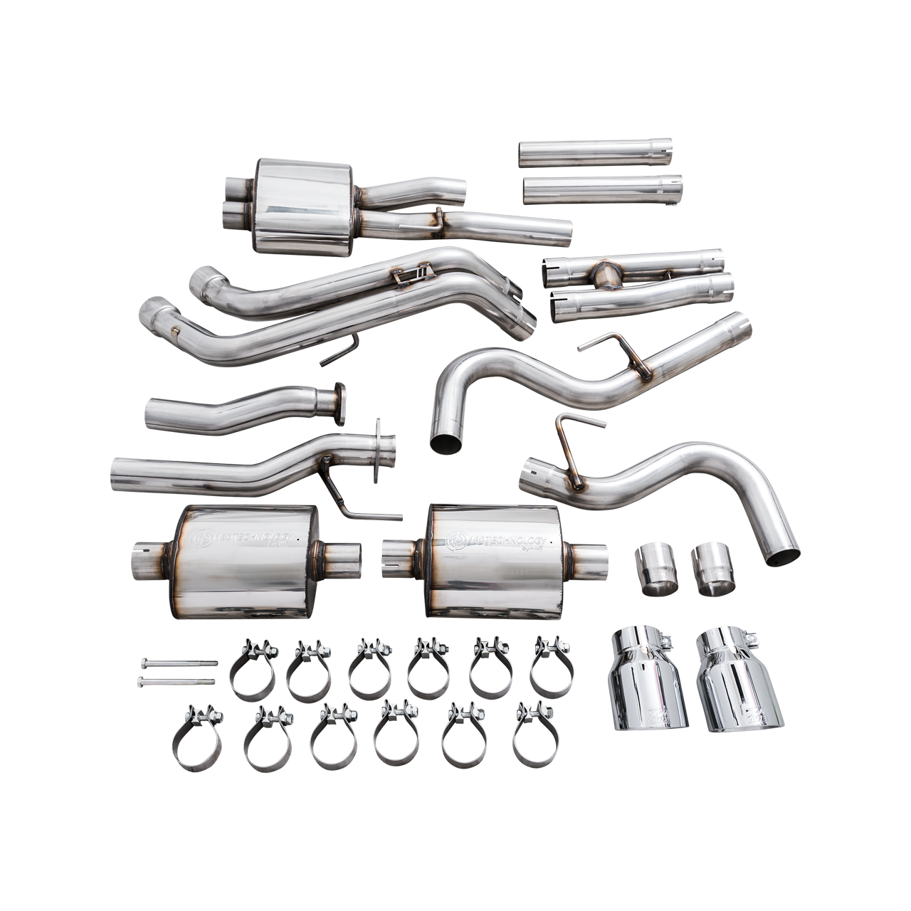 AWE Tuning 0FG Exhaust for 2016-2022 Toyota Tacoma -Bashguard Only