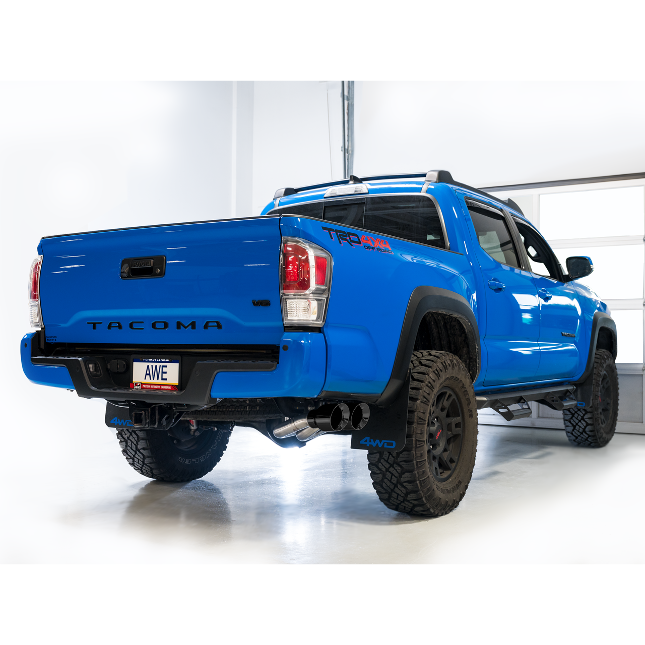 AWE Tuning 0FG Exhaust for 2016-2022 Toyota Tacoma -Bashguard Only