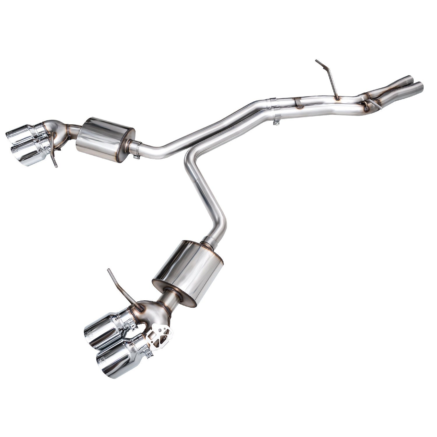 AWE Tuning Touring Edition Catback Exhaust w/Chrome Silver Tips for 2022+ Porsche Macan S