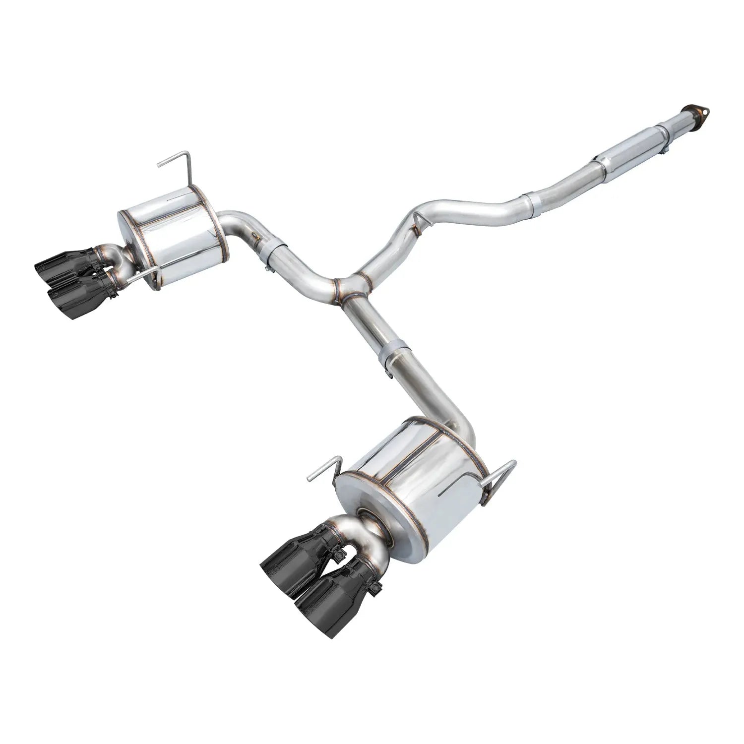AWE Tuning Touring Edition Axleback Exhaust w/Diamond Black Tips for 2022+ Subaru VB WRX