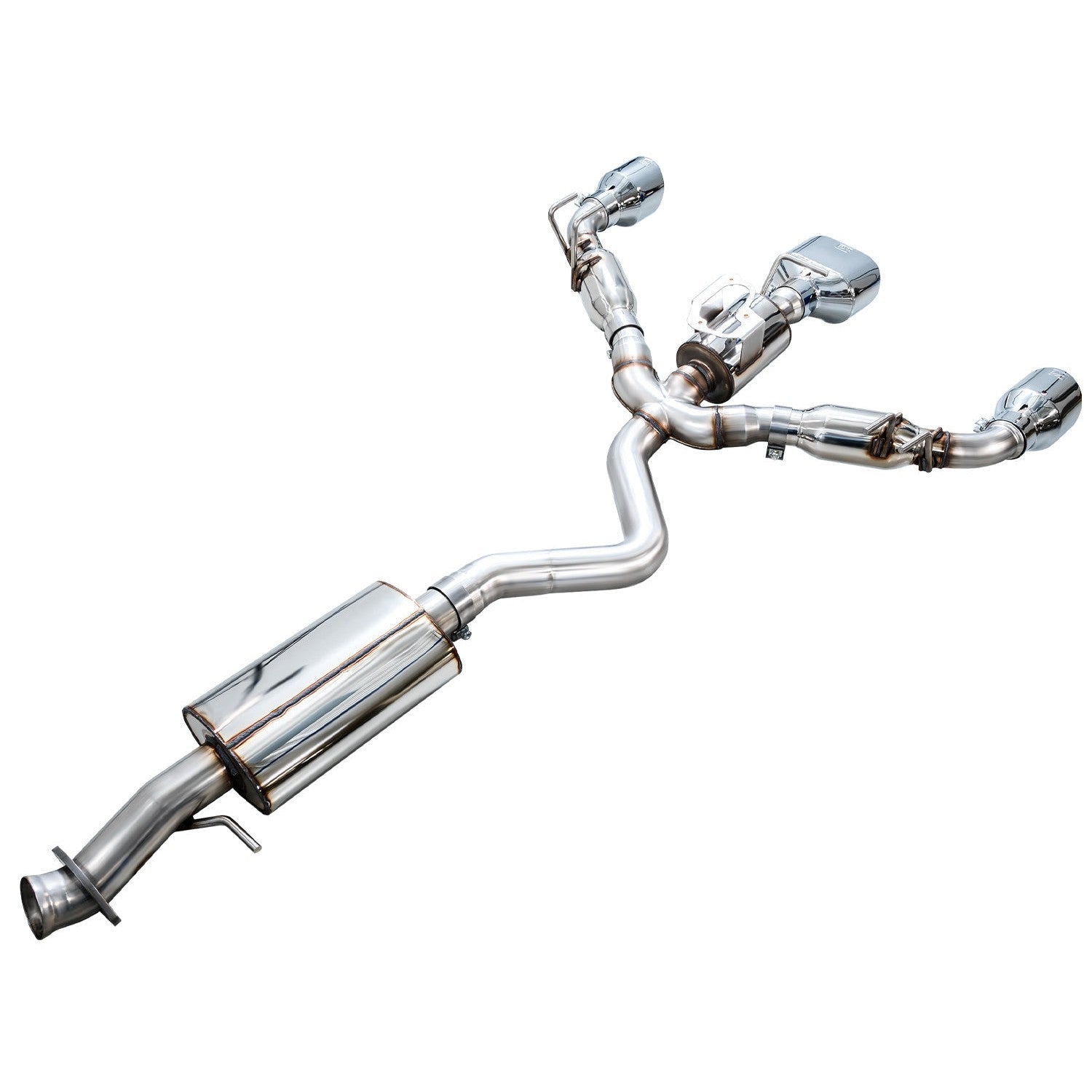 AWE Tuning Touring Edition Catback Exhaust w/Chrome Silver Tips for 2023-2024 Toyota GR Corolla