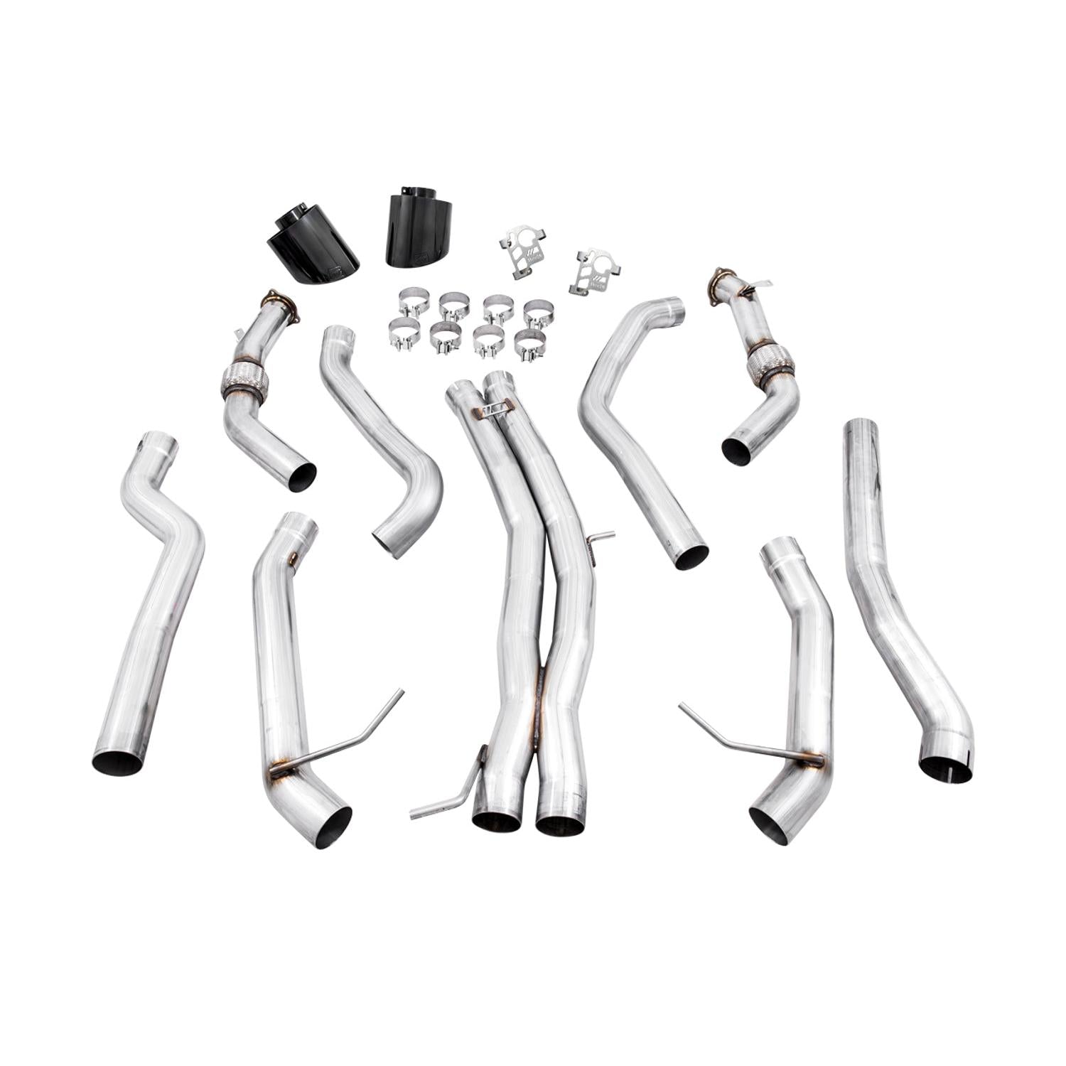AWE Tuning Track Edition Exhaust w/RS-Style Diamond Black Tips for 2020+ Audi B9.5 RS5 Coupe