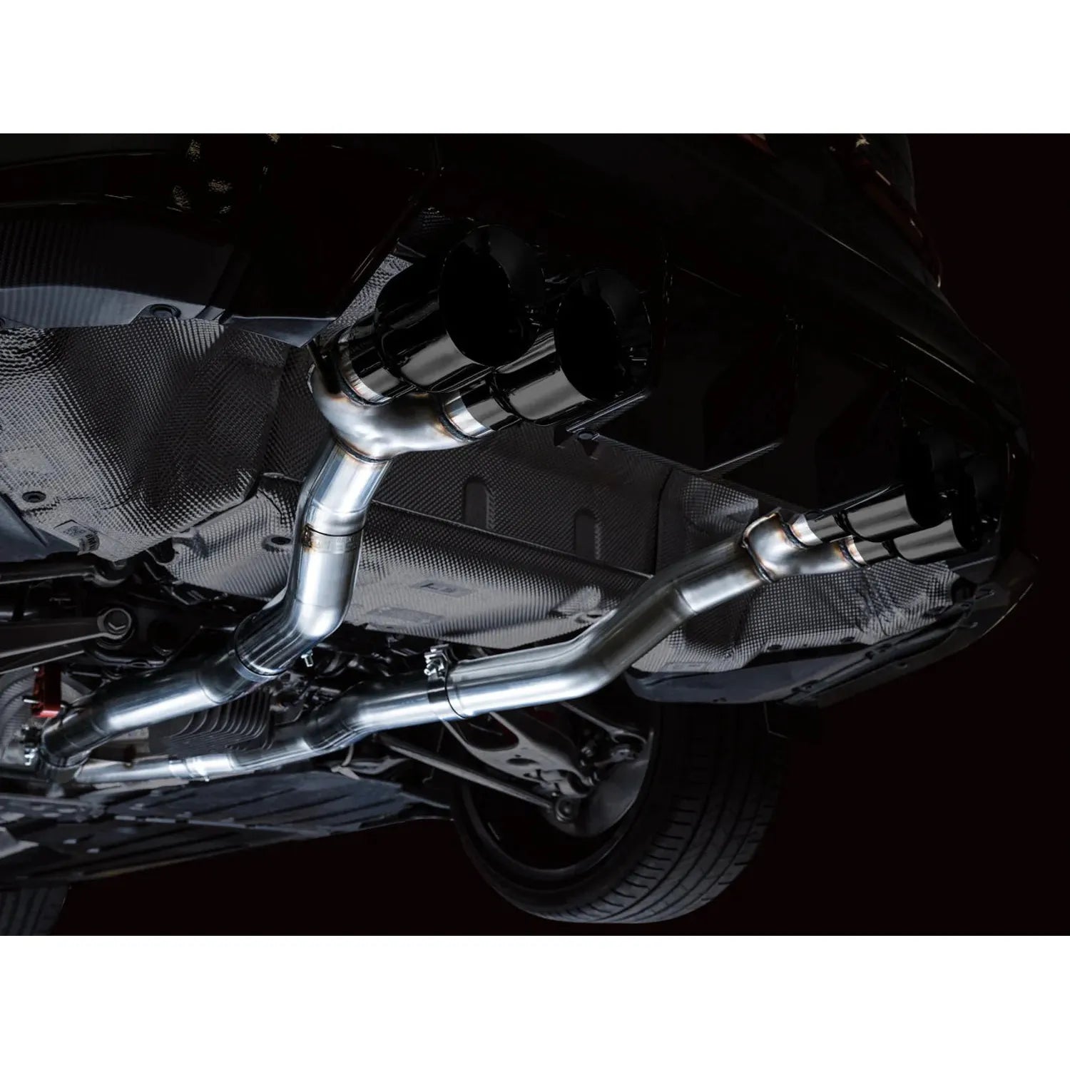 AWE Tuning Track Edition Catback Exhaust w/Diamond Black Tips for 2021+ BMW G8X M3/M4