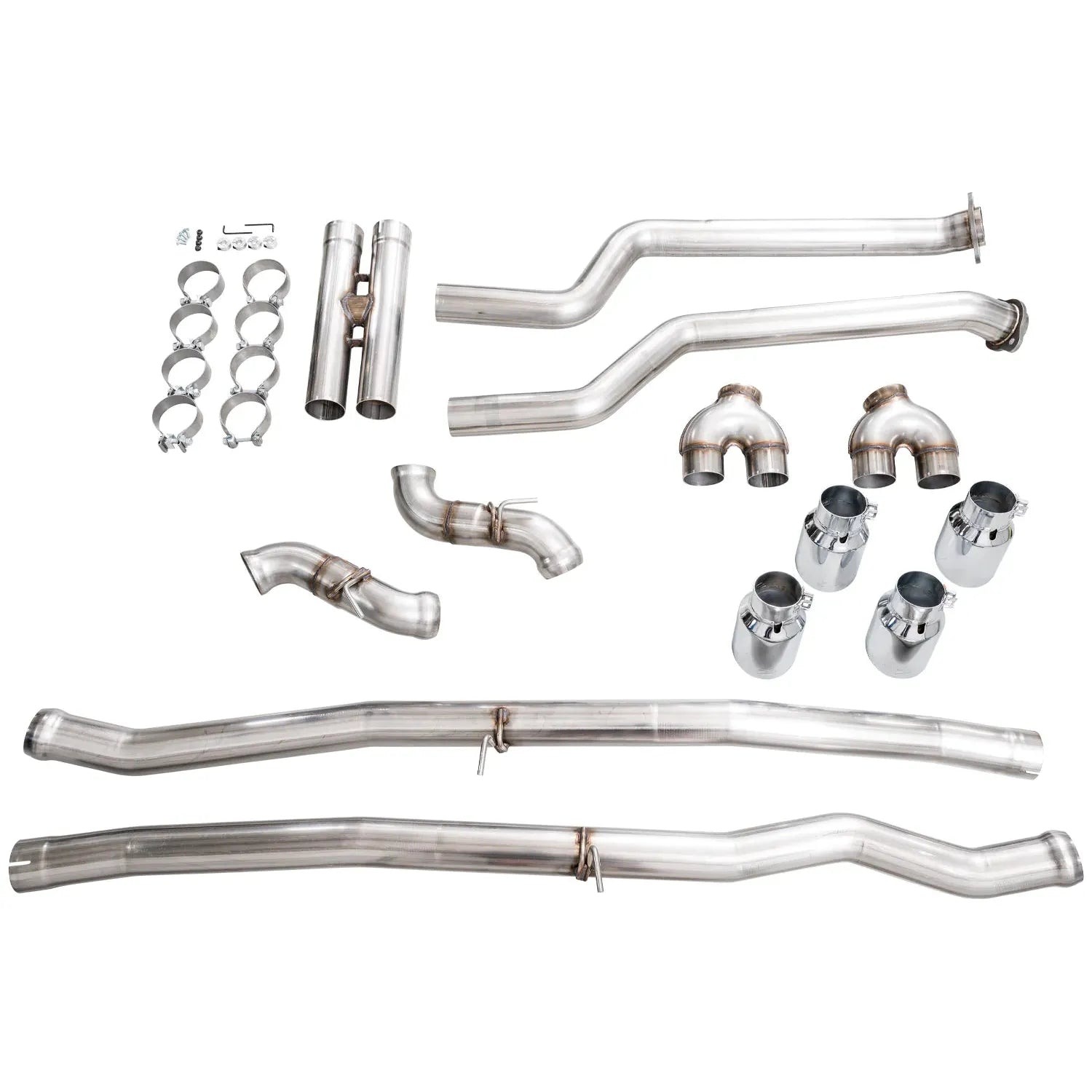AWE Tuning Track Edition Catback Exhaust w/ Chrome Silver Tips for 2024+ BMW G90/G99 M5