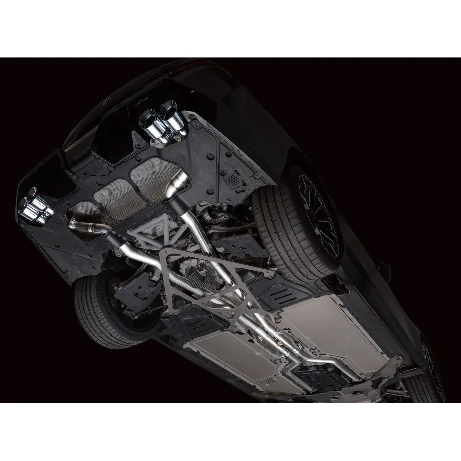 AWE Tuning Track Edition Catback Exhaust w/ Chrome Silver Tips for 2024+ BMW G90/G99 M5
