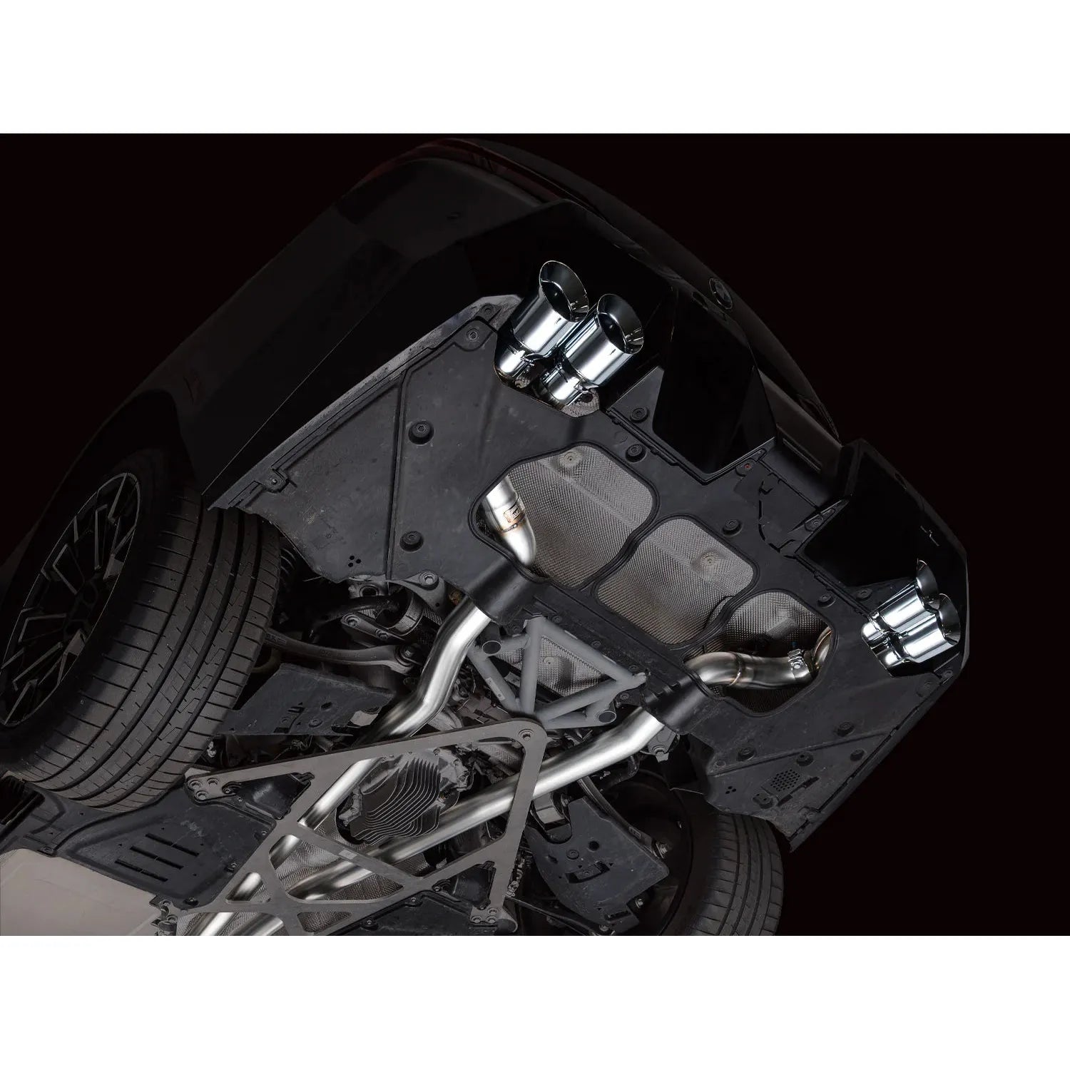AWE Tuning Track Edition Catback Exhaust w/ Chrome Silver Tips for 2024+ BMW G90/G99 M5