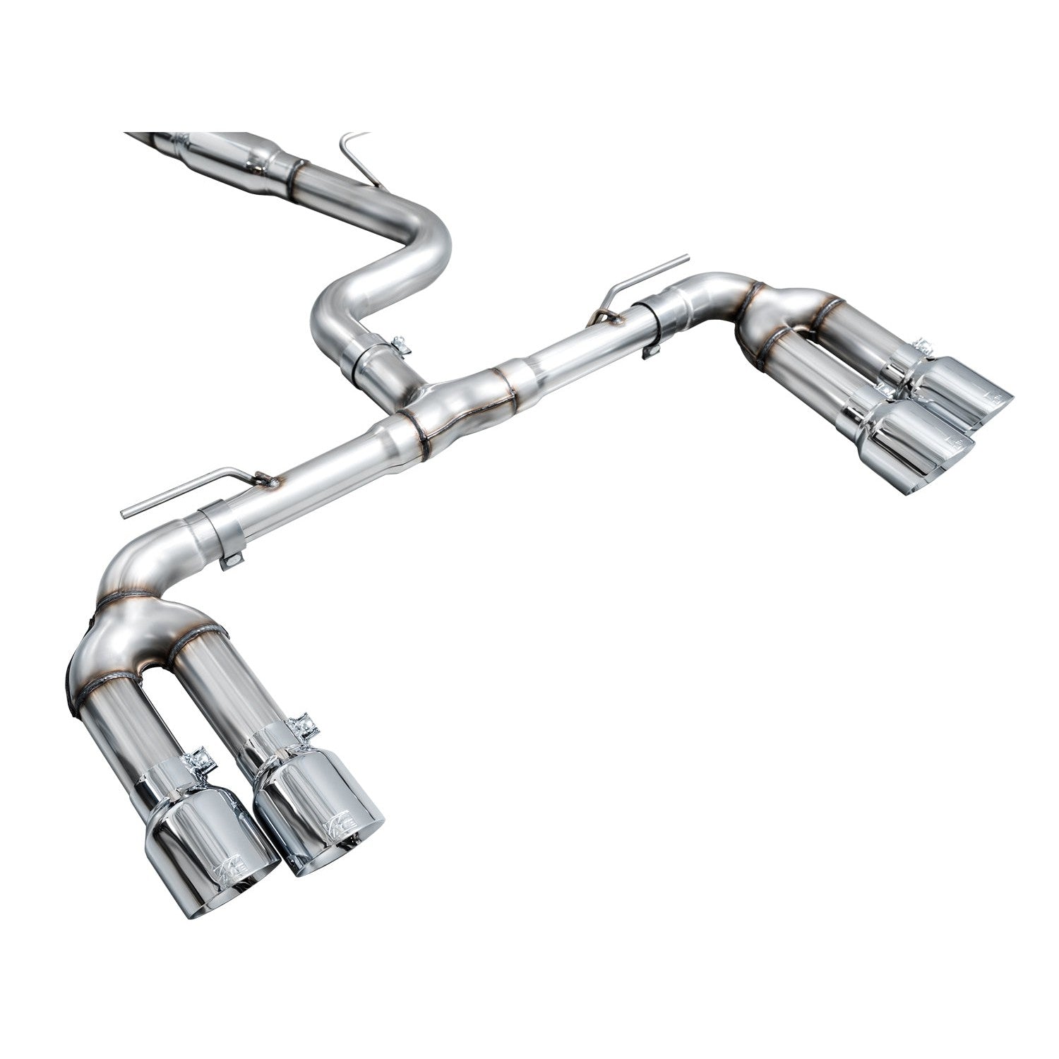 AWE Tuning Track Edition Exhaust w/Chrome Silver Tips for 2022-2024 Audi 8Y S3
