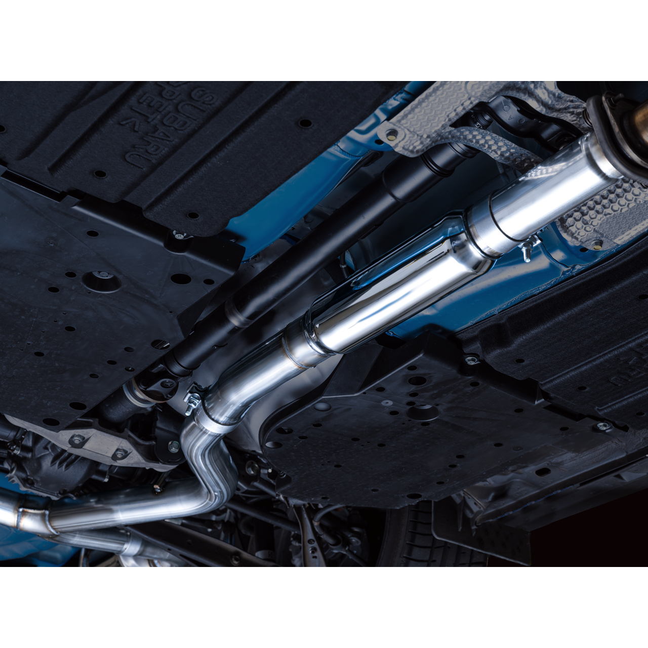 AWE Tuning Track Edition Exhaust w/Diamond Black Tips for 2022+ VB Subaru WRX