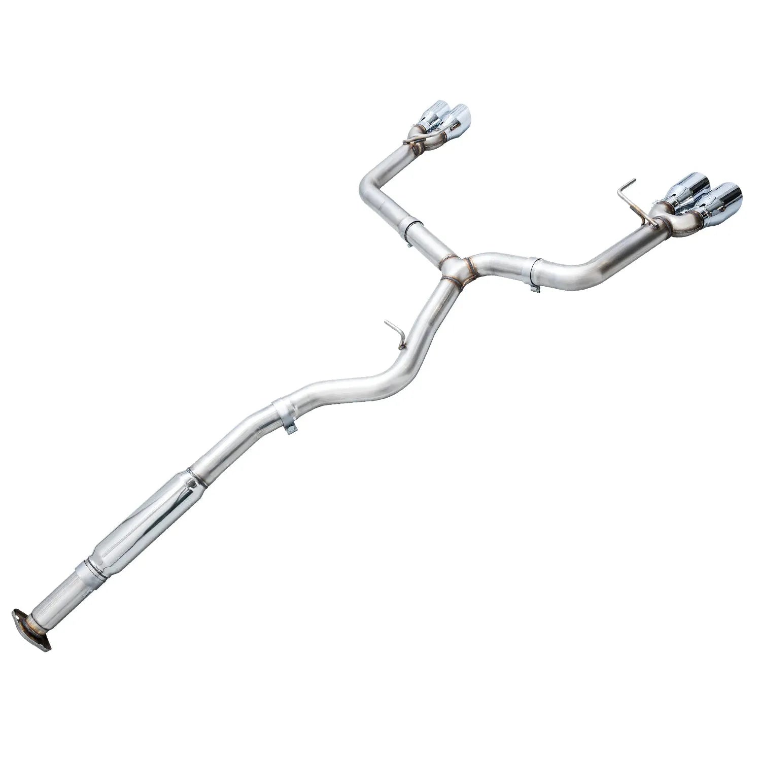 AWE Tuning Track Edition Axleback Exhaust w/Chrome Silver Tips for 2022+ Subaru VB WRX