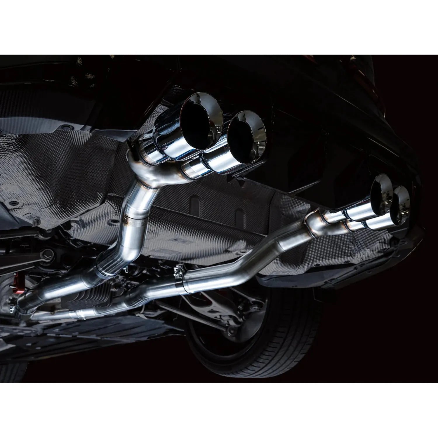 AWE Tuning Track Edition Catback Exhaust w/Chrome Silver Tips for 2021+ BMW G8X M3/M4