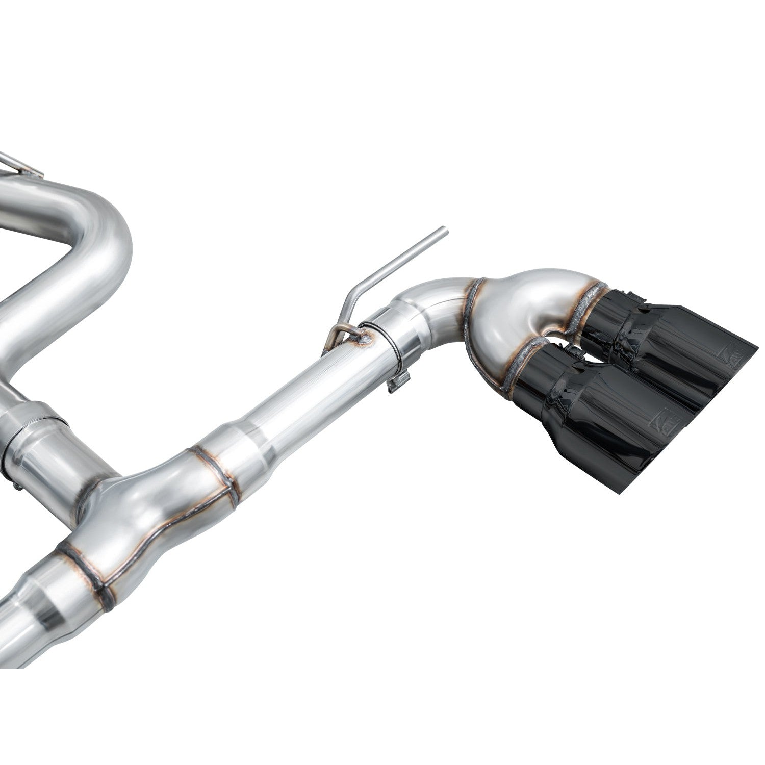AWE Tuning Track Edition Quad Exhaust w/Diamond Black Tips for 2022+ Volkswagen MK8 Golf R