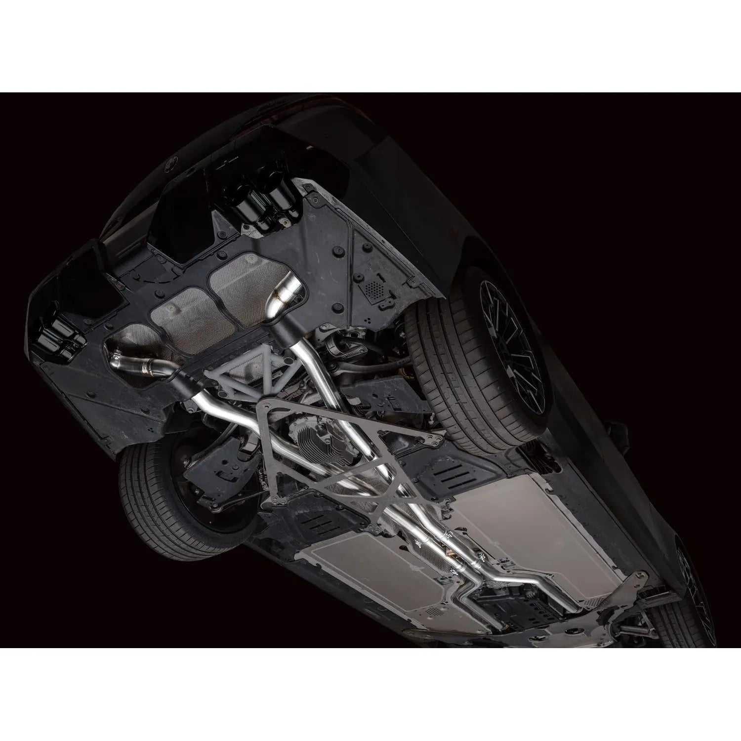 AWE Tuning Track Edition Catback Exhaust w/ Diamond Black Tips for 2024+ BMW G90/G99 M5