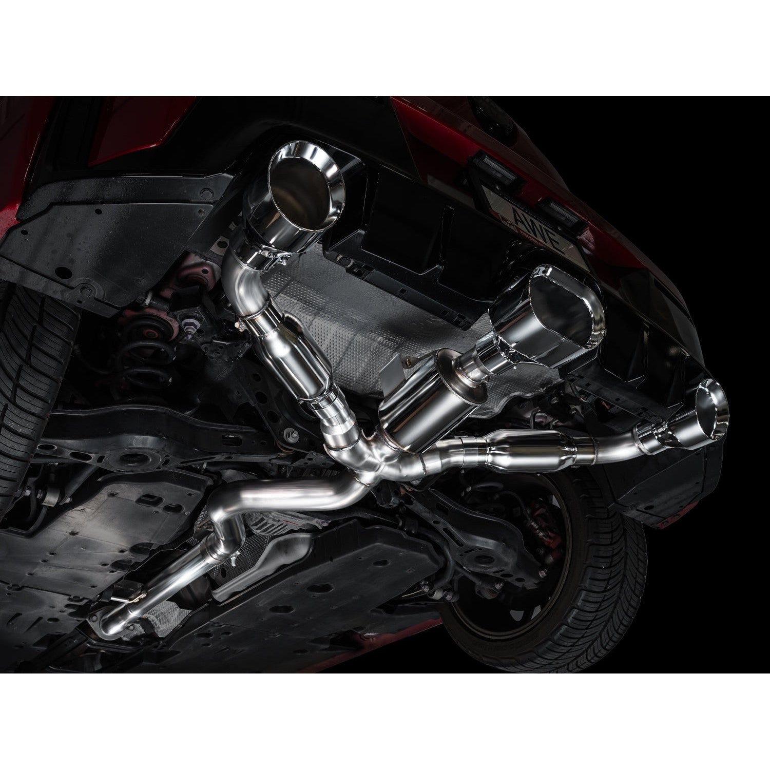 AWE Tuning Track Edition Catback Exhaust w/Chrome Silver Tips for 2023-2024 Toyota GR Corolla