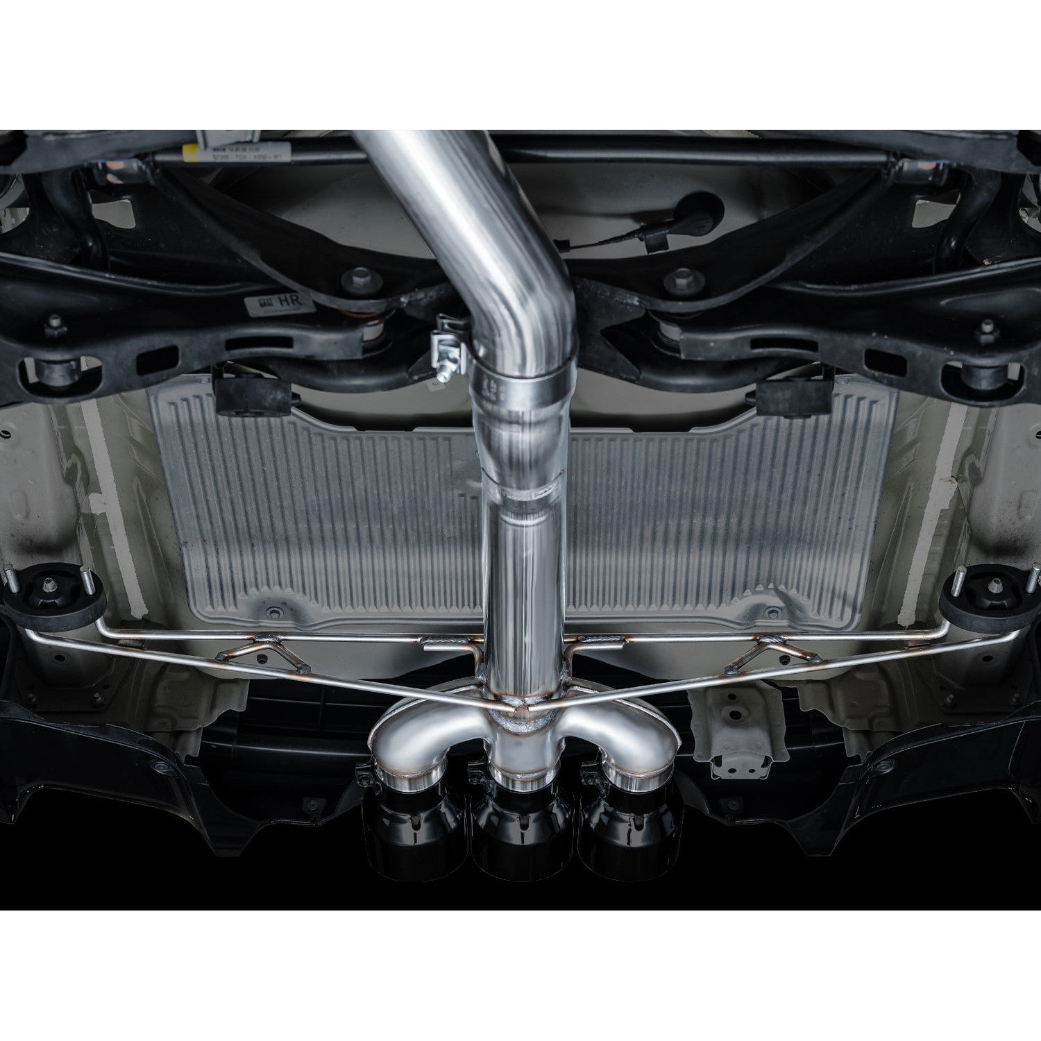 AWE Tuning Track Edition Exhaust w/Triple Diamond Black Tips for 2024+ Acura Integra Type S DE5