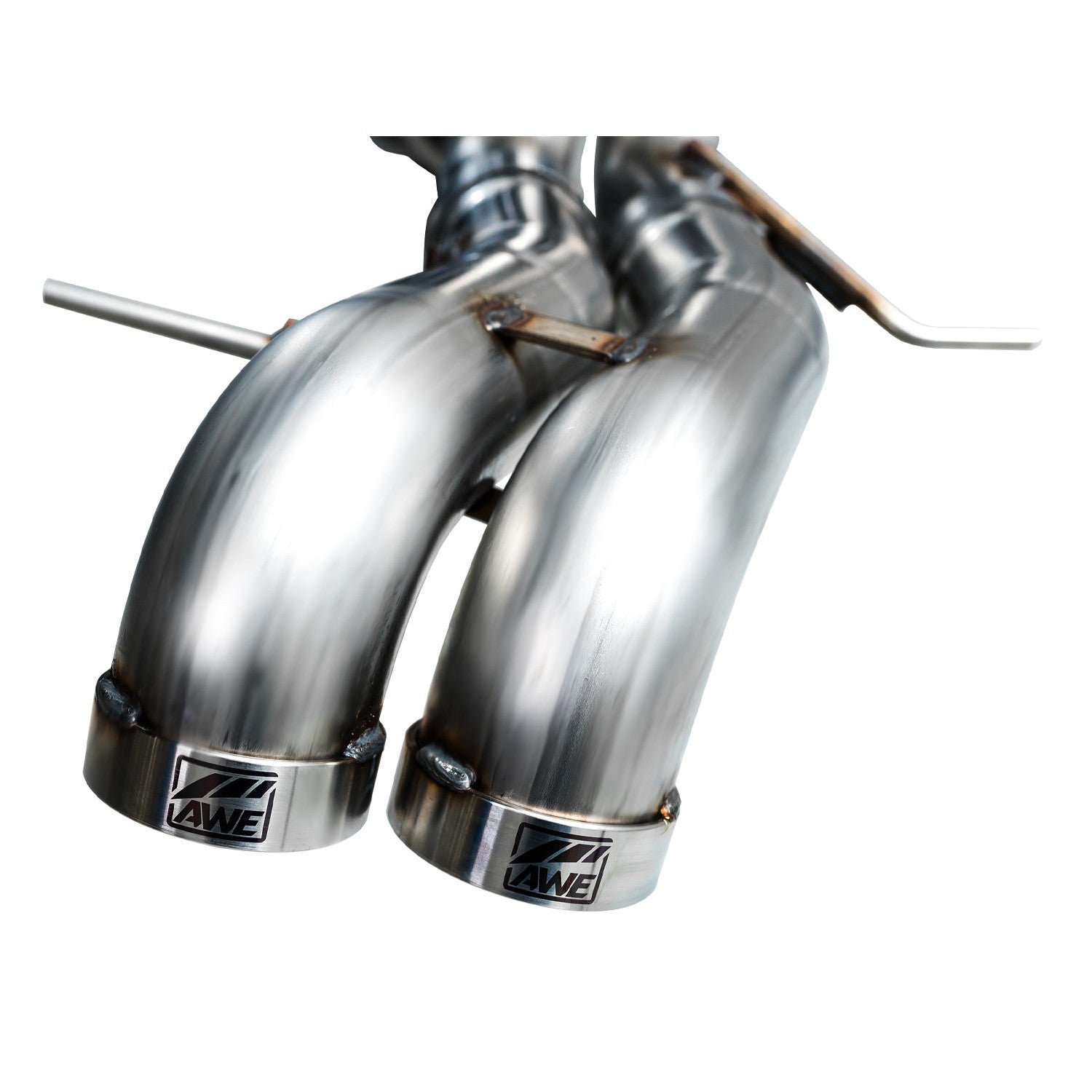 AWE Tuning Dual BashGuards Cat-Back SwitchPath Exhaust (No Tips) - 2022-2024 Ford Bronco Raptor 4WD