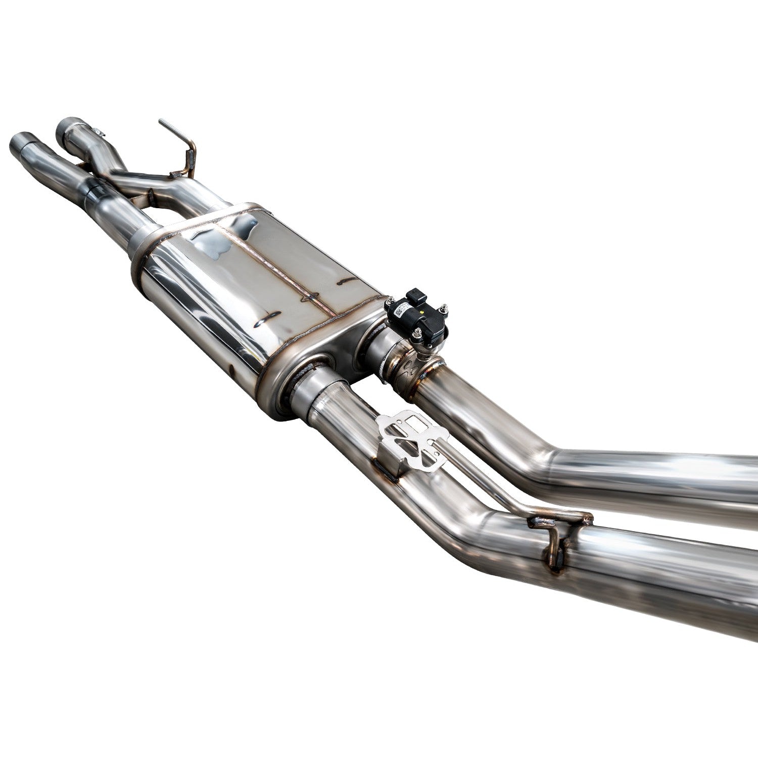 AWE Tuning SwitchPath Exhaust for Ford Gen 3 Raptor - Diamond Black Tips