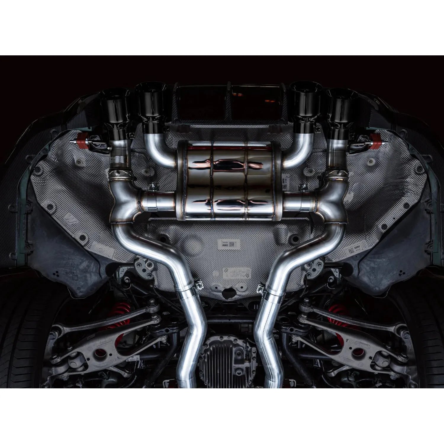 AWE Tuning SwitchPath Catback Exhaust w/Diamond Black Tips for 2021+ BMW G8X M3/M4