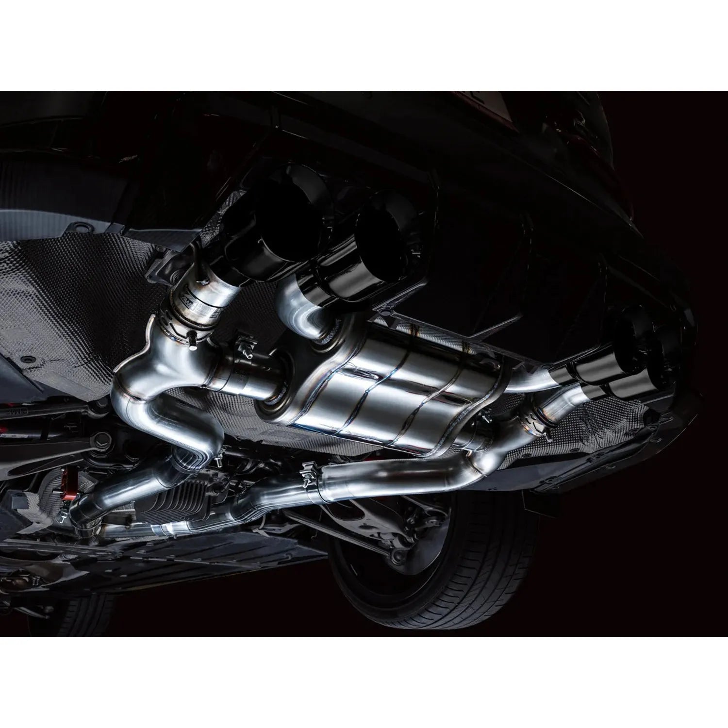 AWE Tuning SwitchPath Catback Exhaust w/Chrome Silver Tips for 2021+ BMW G8X M3/M4
