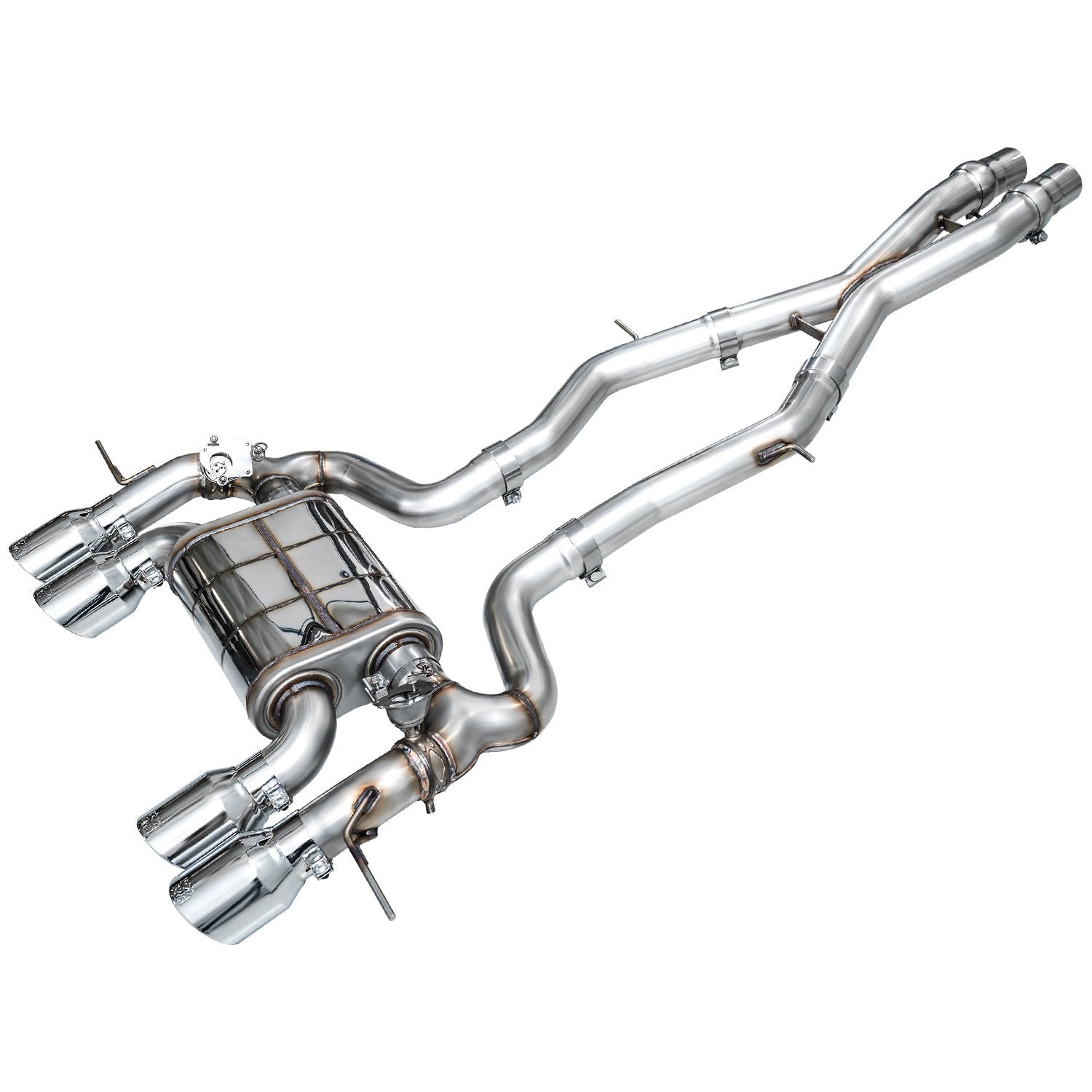 AWE Tuning SwitchPath Edition Exhaust w/Chrome Silver Tips for 2023+ BMW G87 M2