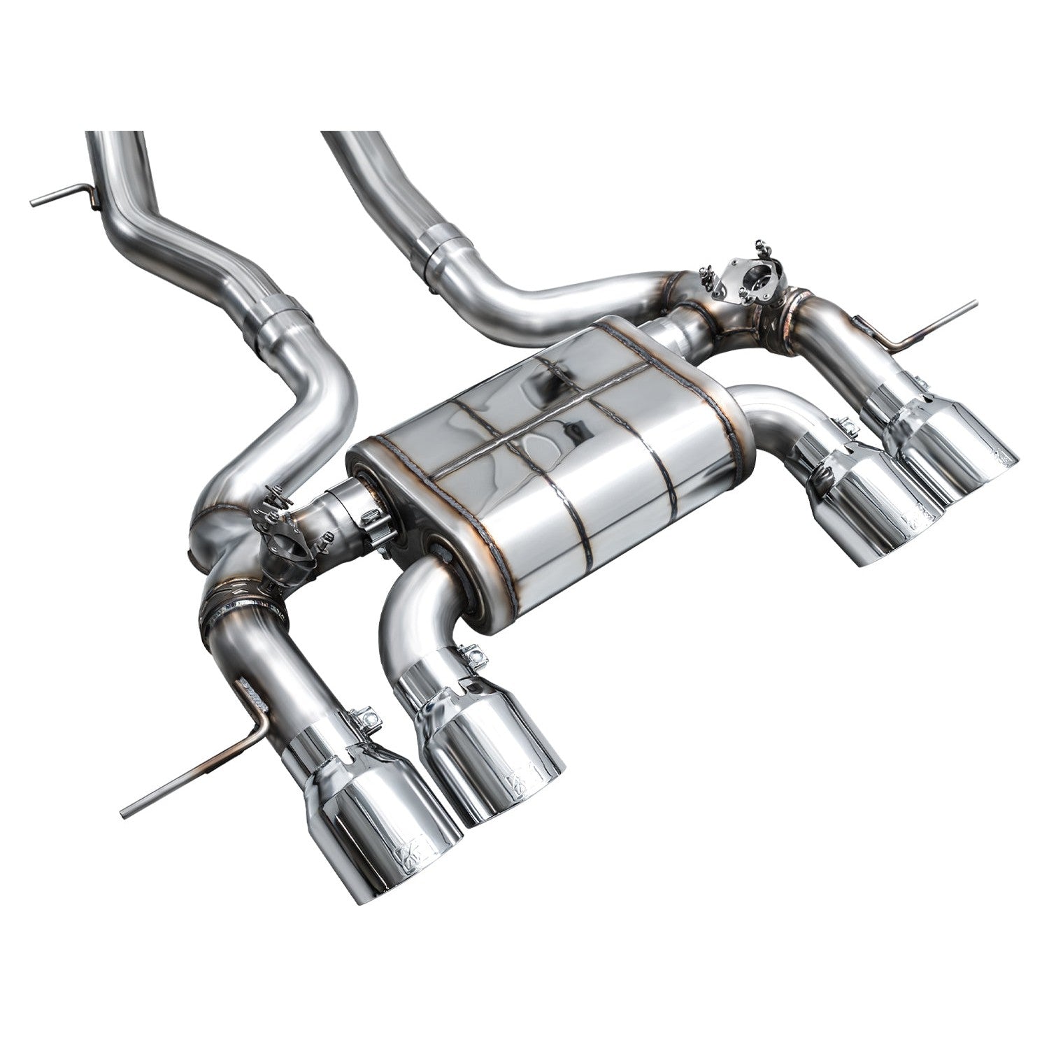 AWE Tuning SwitchPath Edition Exhaust w/Chrome Silver Tips for 2023+ BMW G87 M2