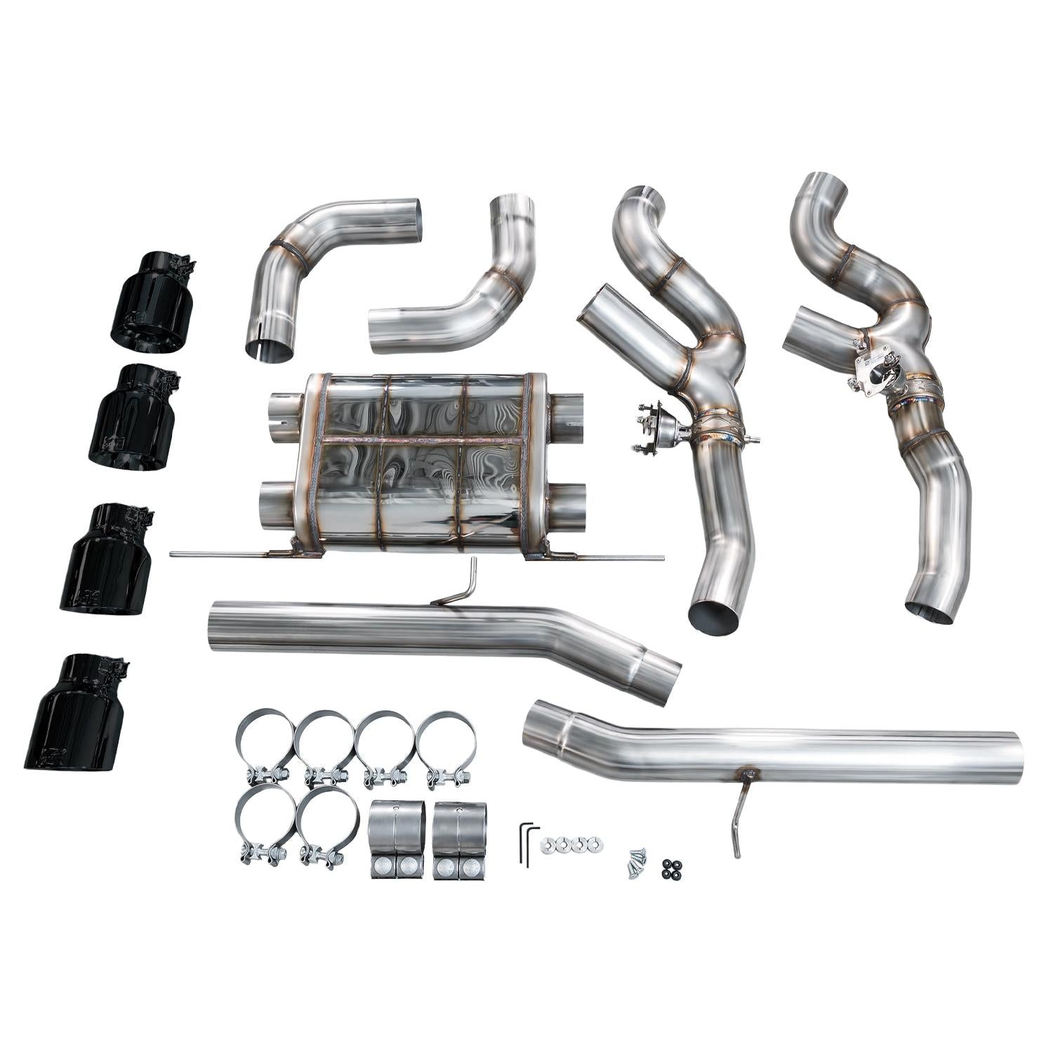 AWE Tuning SwitchPath Axleback Exhaust w/Diamond Black Tips for 2020+ BMW F97 X3M