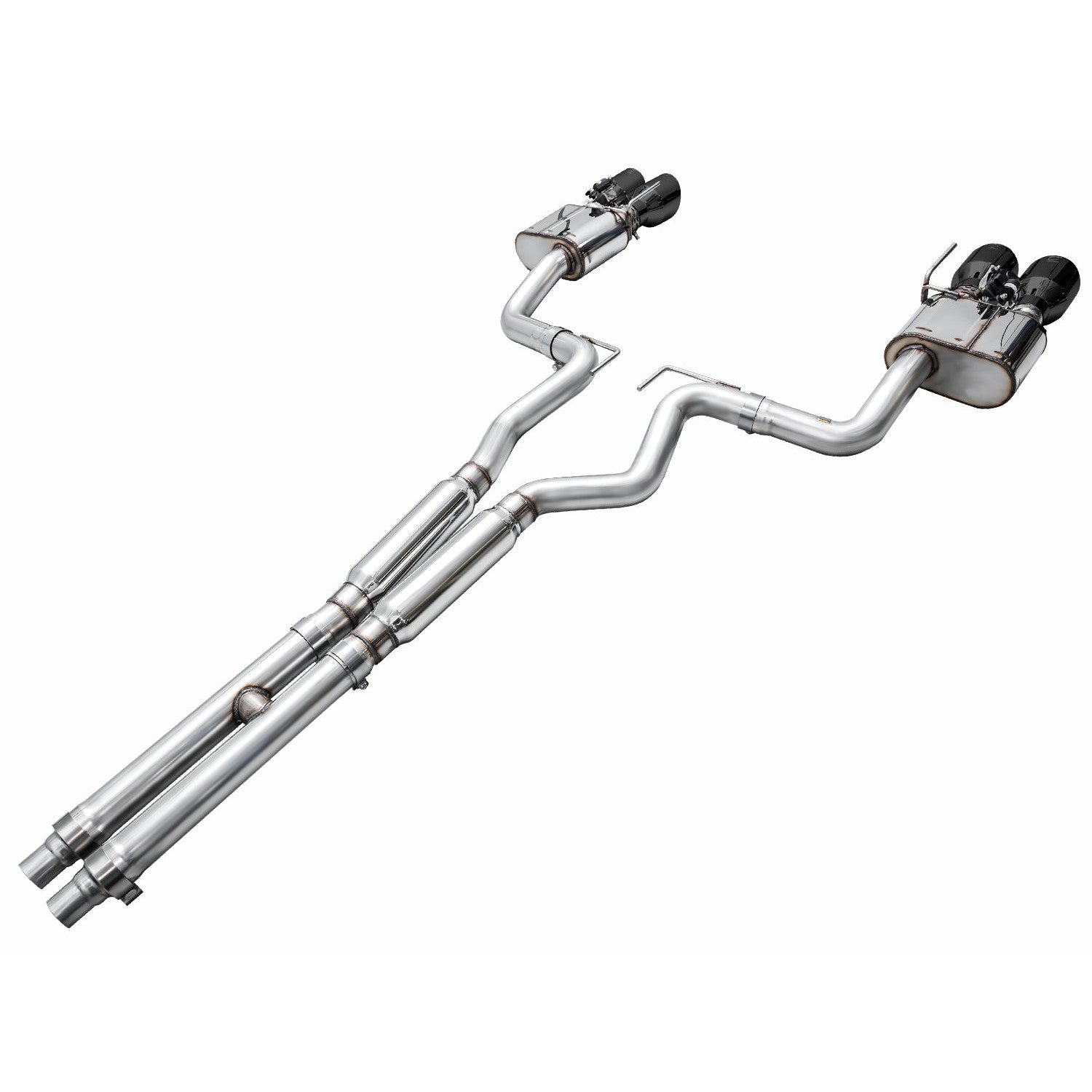 AWE Tuning SwitchPath Catback Exhaust w/Quad Diamond Black Tips for 2024 Ford Mustang Dark Horse S650 RWD