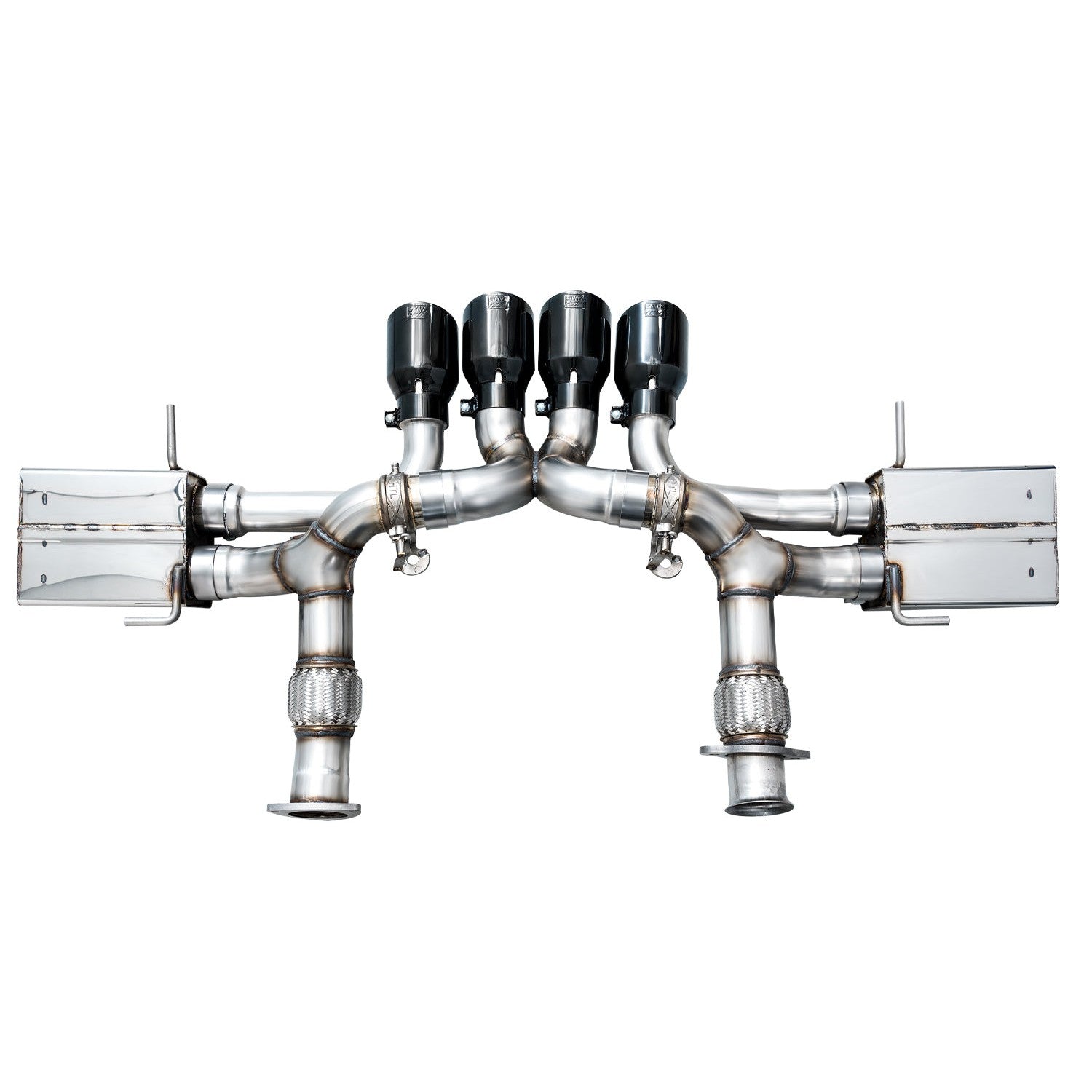 AWE Tuning SwitchPath Cat-Back Exhaust for 2023+ C8 Corvette Z06 - Diamond Black Tips