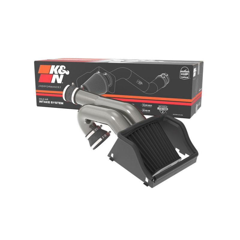 K&N 15-23 Ford F-150 (Incl. Raptor) 2.7L/3.5L V6 Performance Air Intake System - T1 Motorsports