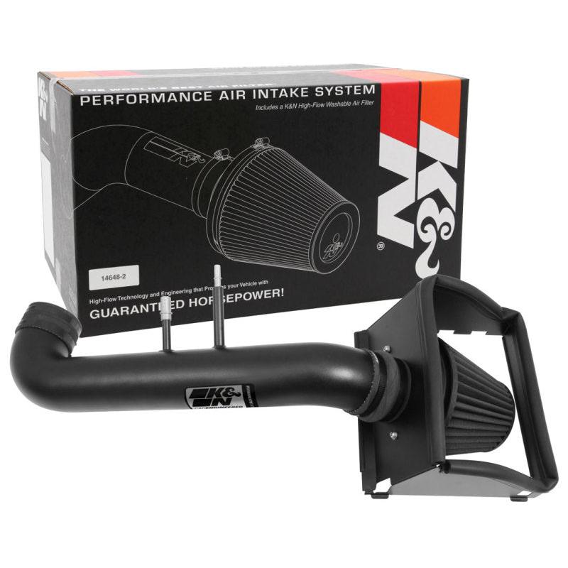 K&N 2015 Ford F150 5.0L V8 Blackhawk Performance Intake Kit
