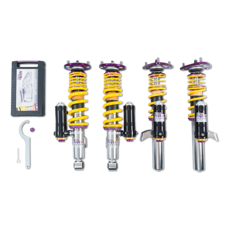 KW Clubsport Coilover Kit 3-Way - 2002-2005 Porsche 911 GT2/GT3