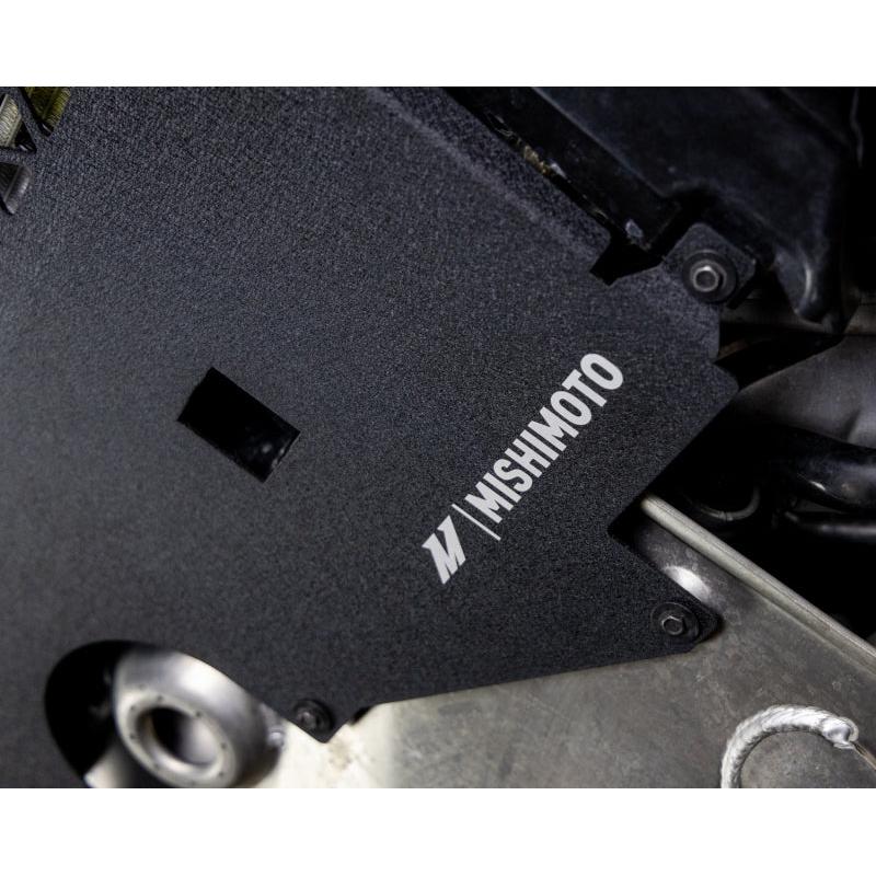 Mishimoto 2021+ BMW G80 M3 Skid Plate Engine - Wrinkle Black
