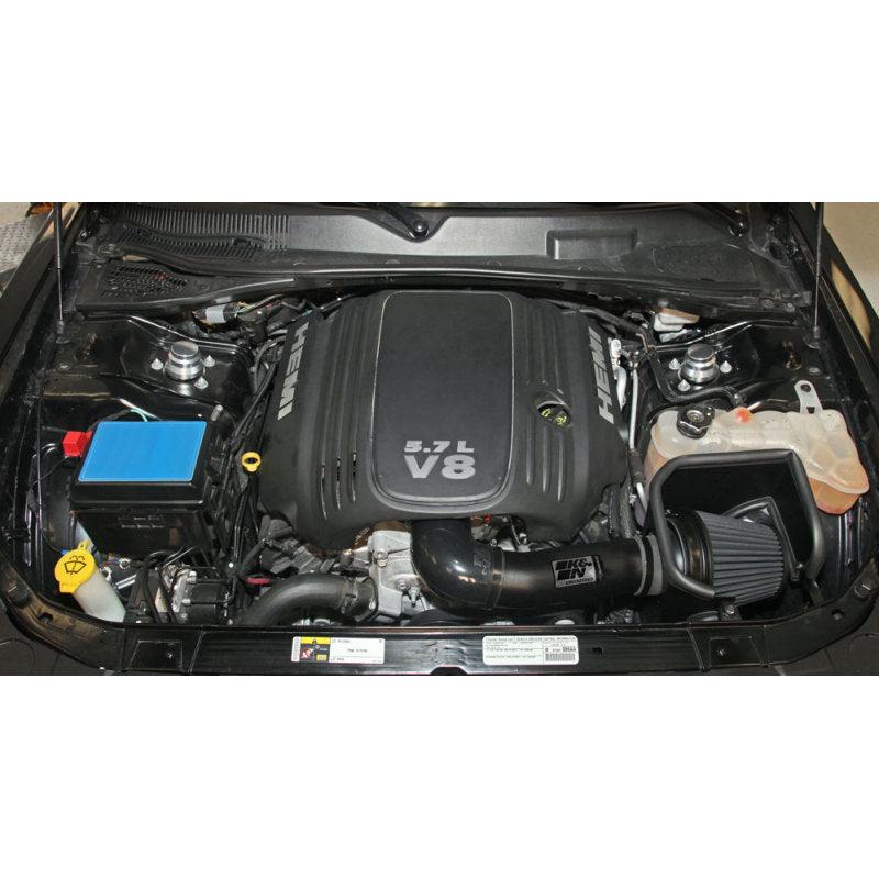 K&N Dodge/Chrysler 5.7/6.1L V8 Black Performance Intake Kit