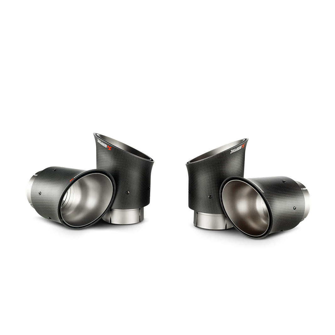 Akrapovič Slip-On Line (Titanium) w/Carbon Tips - 2014-2019 Chevrolet Corvette Z06 (C7) - T1 Motorsports