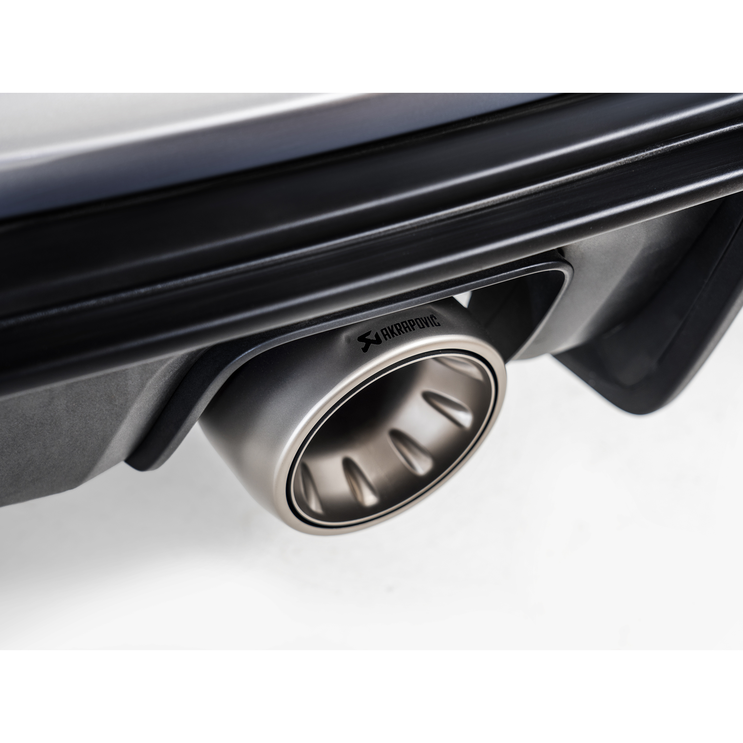 Akrapovič Tail Pipe Set (Titanium) - 2020-2023 Porsche 718 Cayman GT4/Spyder