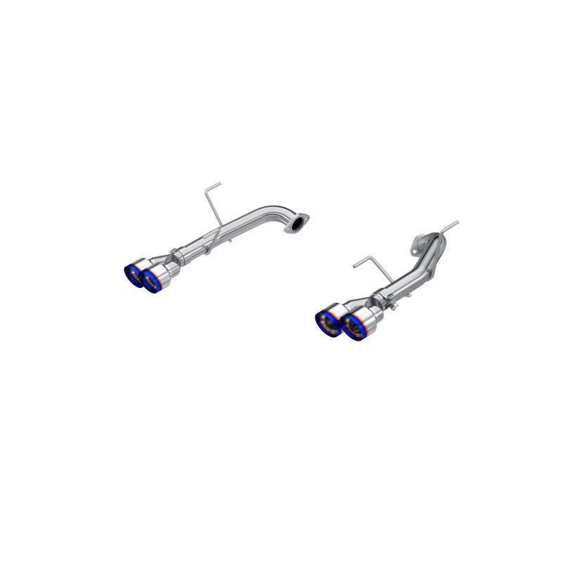 MBRP 2022 Subaru BRZ 2.4L/Toyota GR86 2.4L 2.5in Dual Split Rear Exit w/ Quad BE Tips - T304