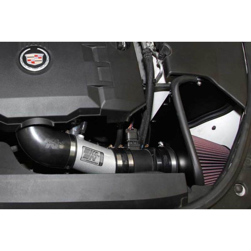 K&N 08-11 Typhoon, Cadillac CTS 3.6L, 3.6L 69 Series Typhoon Perf Intake Kit