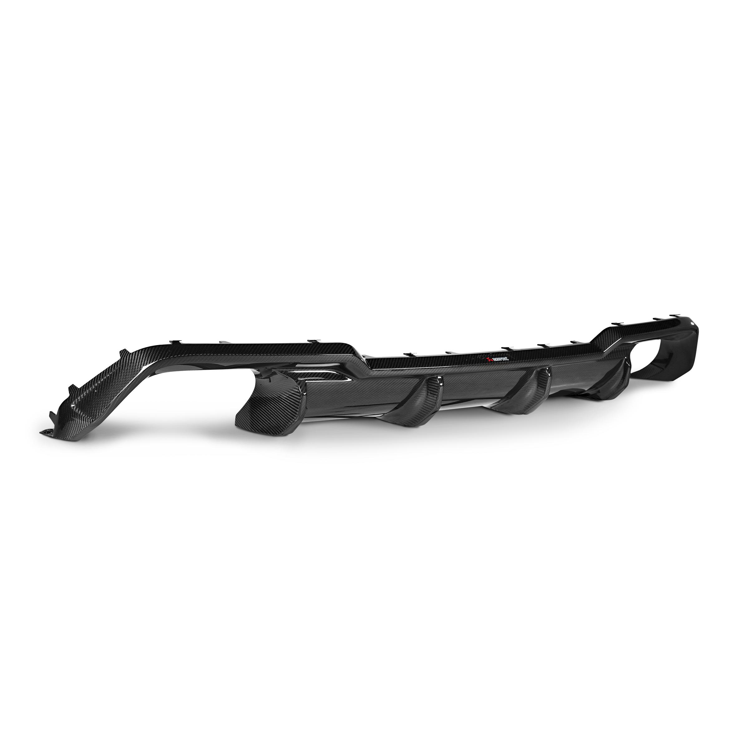 Akrapovič High Gloss Rear Carbon Fiber Diffuser - 2020+ BMW M8 (F91/F92) - T1 Motorsports