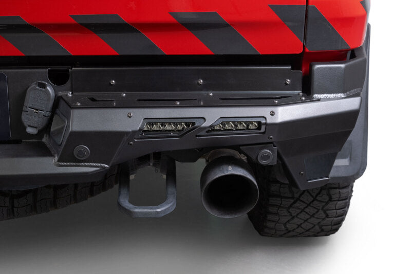 Addictive Desert Designs 2025 Ram RHO Phantom Rear Bumper - Hammer Black Powder Coat