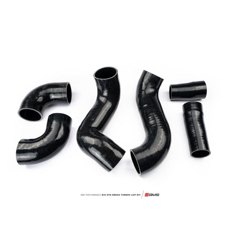 AMS Performance 09-21 Nissan GTR R35 OMEGA Turbo Kit 3in Lower Intercooler Pipes (OMEGA 11)