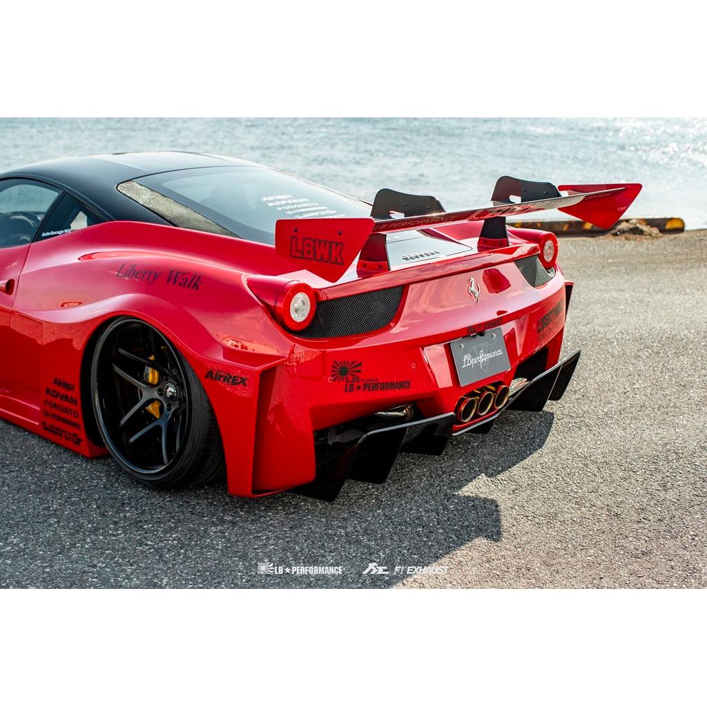 Fi Exhaust Race Exhaust System for 2010-2015 Ferrari 458 Italia/Spyder