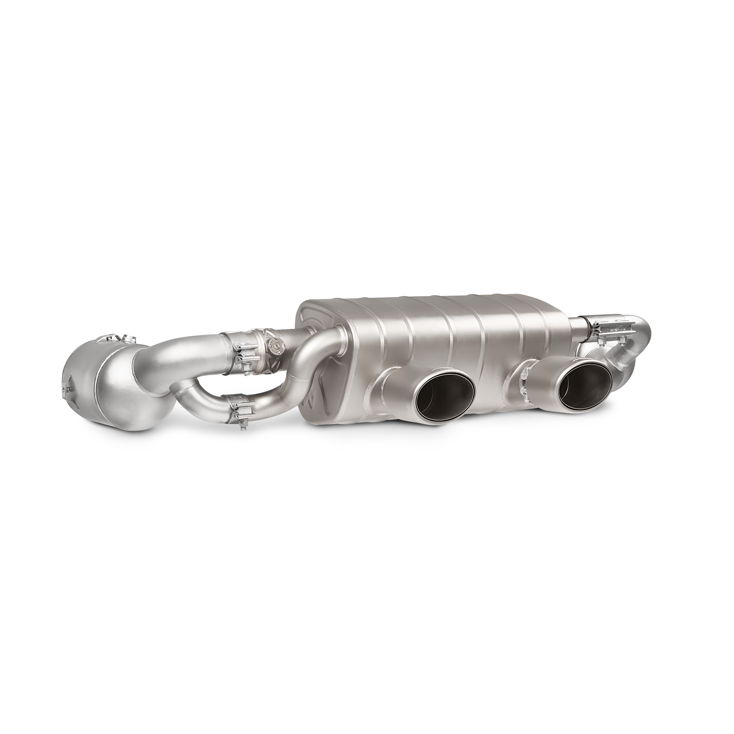 Akrapovič Link Pipe Set w/Cat (SS) - 2016-2019 Porsche 911 Carrera S/4/4S/GTS (991.2) - T1 Motorsports