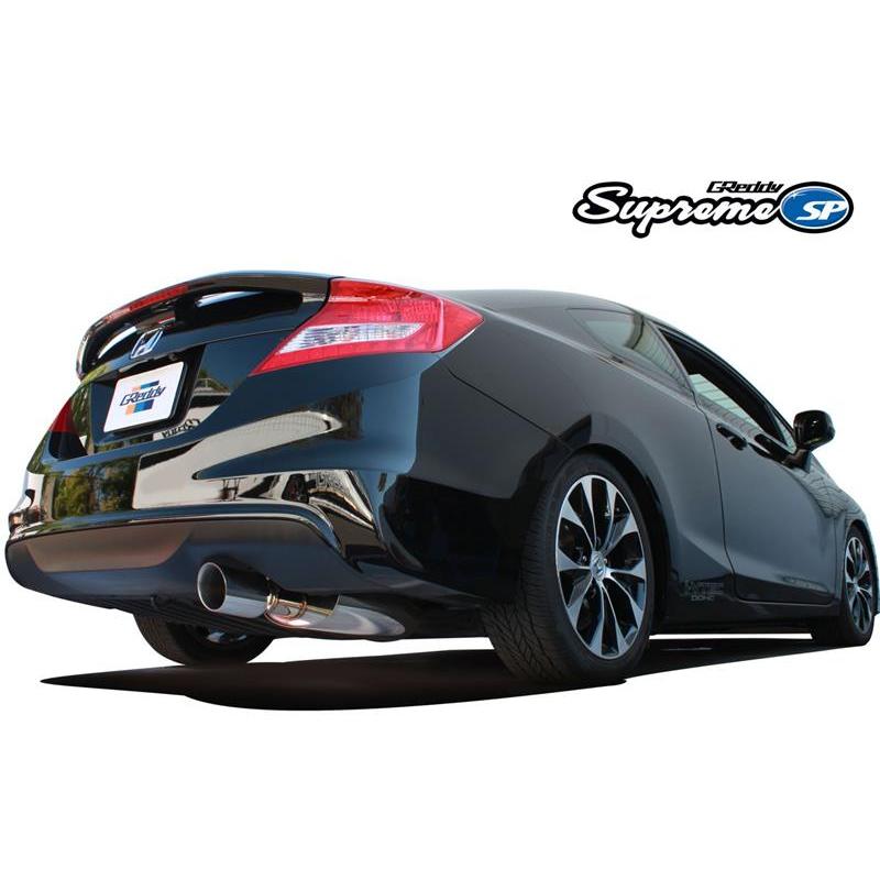 GReddy 12-15 Honda Civic Si Coupe 76mm Supreme SP Cat-Back Exhaust - T1 Motorsports