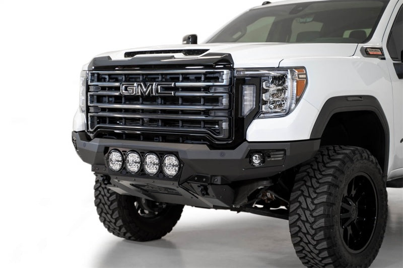 Addictive Desert Designs 20-23 GMC Sierra 2500/3500 Bomber Front Bumper - Black - T1 Motorsports