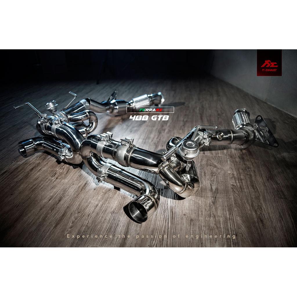 Fi Exhaust Full Exhaust System for 2015-2020 Ferrari 488 GTB/Spider