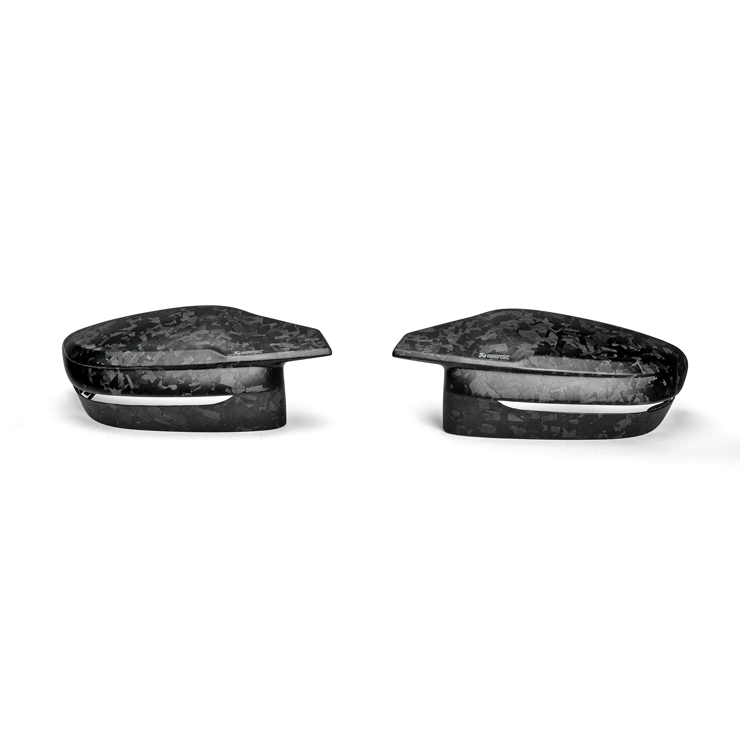 Akrapovič Matte Chopped Carbon Fiber Mirror Cap Set - 2021+ BMW M2/M3/M4 (G8X) - T1 Motorsports