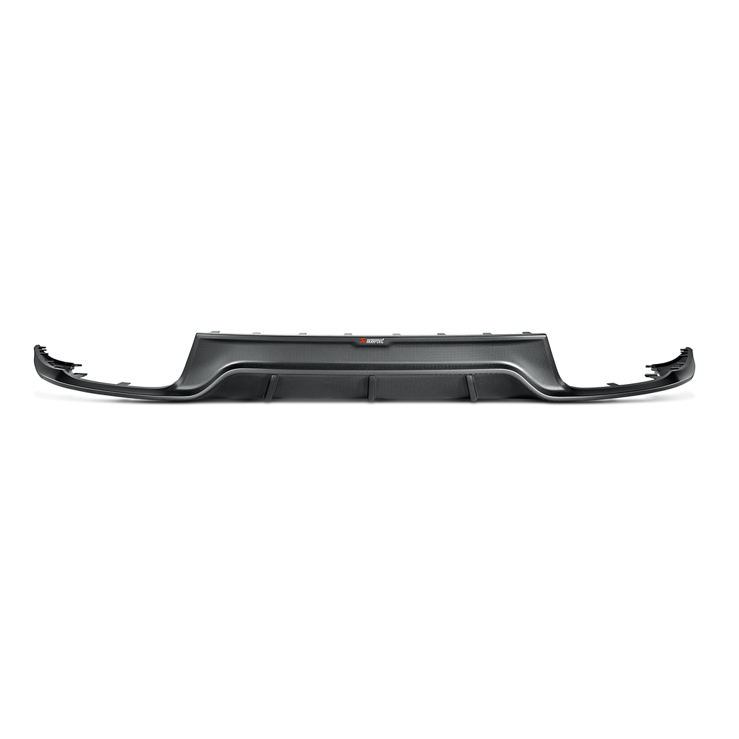 Akrapovič Matte Rear Carbon Fiber Diffuser - 2014-2015 Porsche 911 Turbo/Turbo S (991) - T1 Motorsports