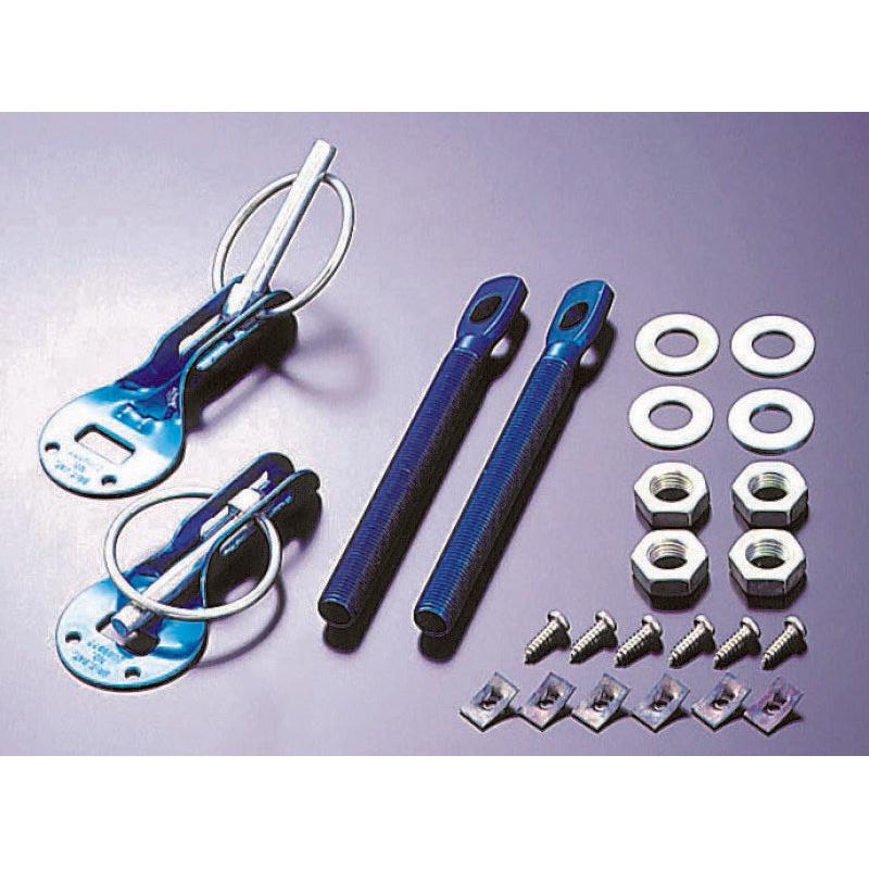 Cusco Body Pins For Hood Aluminum-Blue Universal