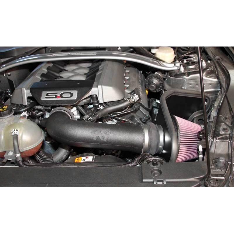 K&N 2015 Ford Mustang GT 5.0L V8 F/I Performance Intake Kit